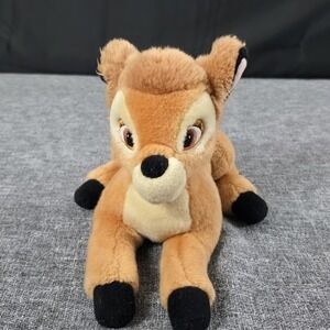 Disney Store Authentic Bambi 14" Plush Stuffed Animal Exclusive Sitting